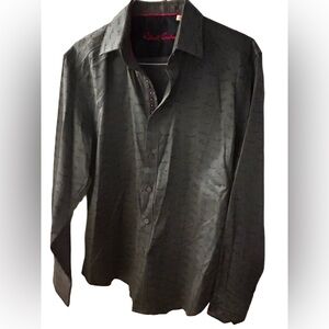 Robert Graham Men’s Large Button Down. Car Rally Design